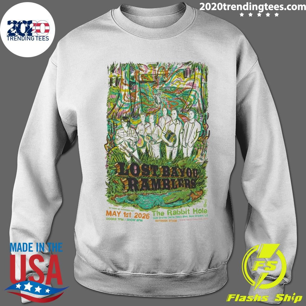 Lost Bayou Ramblers New Orleans LA May 1st 2026 Shirt