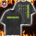 Louder Than Life 2026 Full Lineup For Festival In Louisville Kentucky At Kentucky Expo Center On September 17 18 19 20 2026 Retro Washed Tee