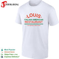 Louis Italian-American Restaurant The Bronx New York vintage shirt