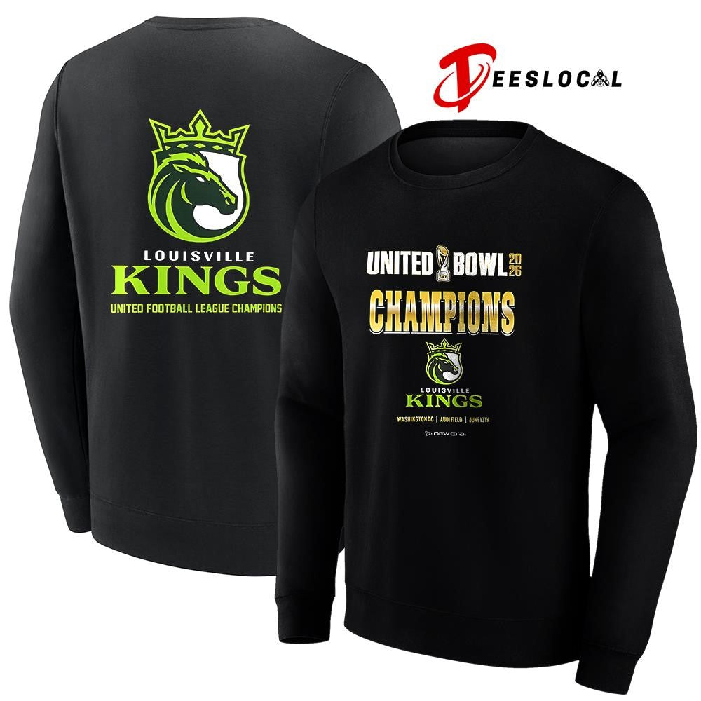 Louisville Kings UFL Champions logo shirt