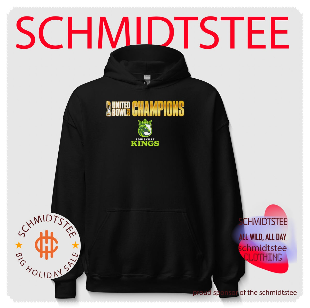 Louisville Kings UFL United Bowl 2026 Champions shirt