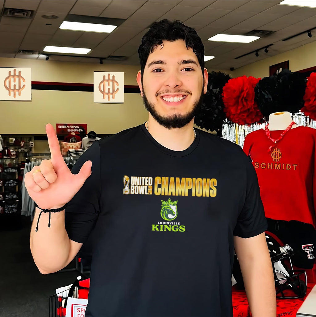 Louisville Kings UFL United Bowl 2026 Champions shirt