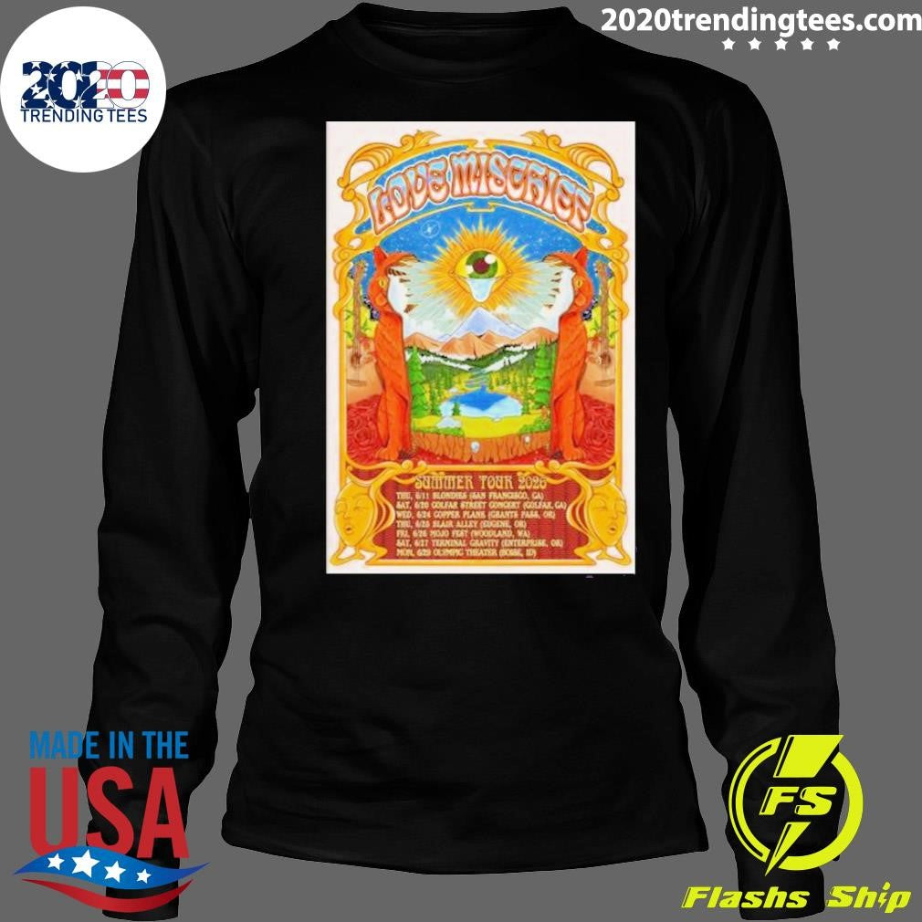 Love Mischief Summer Tour 2026 Shows Shirt