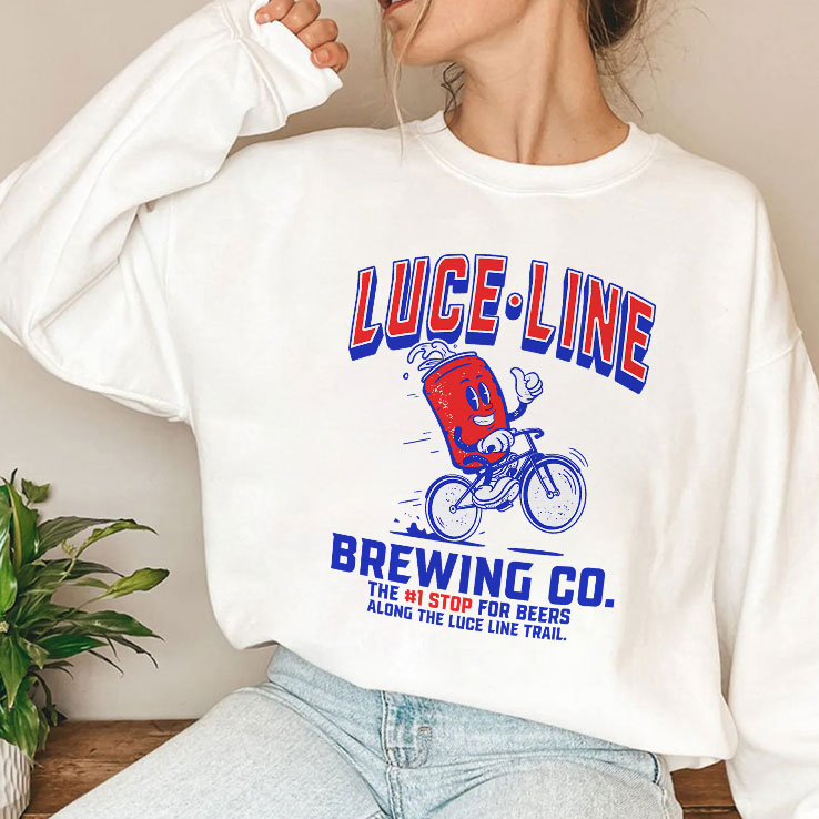 Luce Line Brewing Co The 1 Stop For Beers Along The Luce Line Trail Shirt