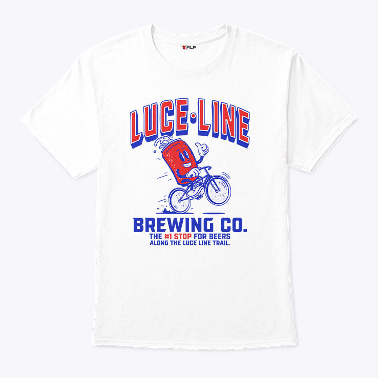 Luce Line Brewing Co The 1 Stop For Beers Along The Luce Line Trail Shirt