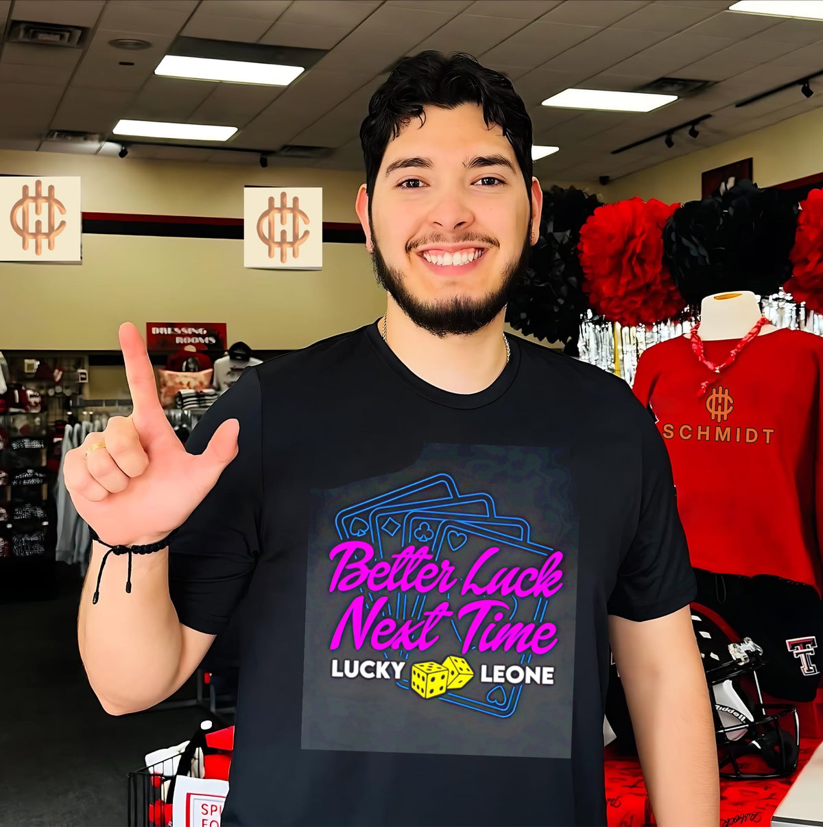 Lucky Leon better luck next time vintage shirt
