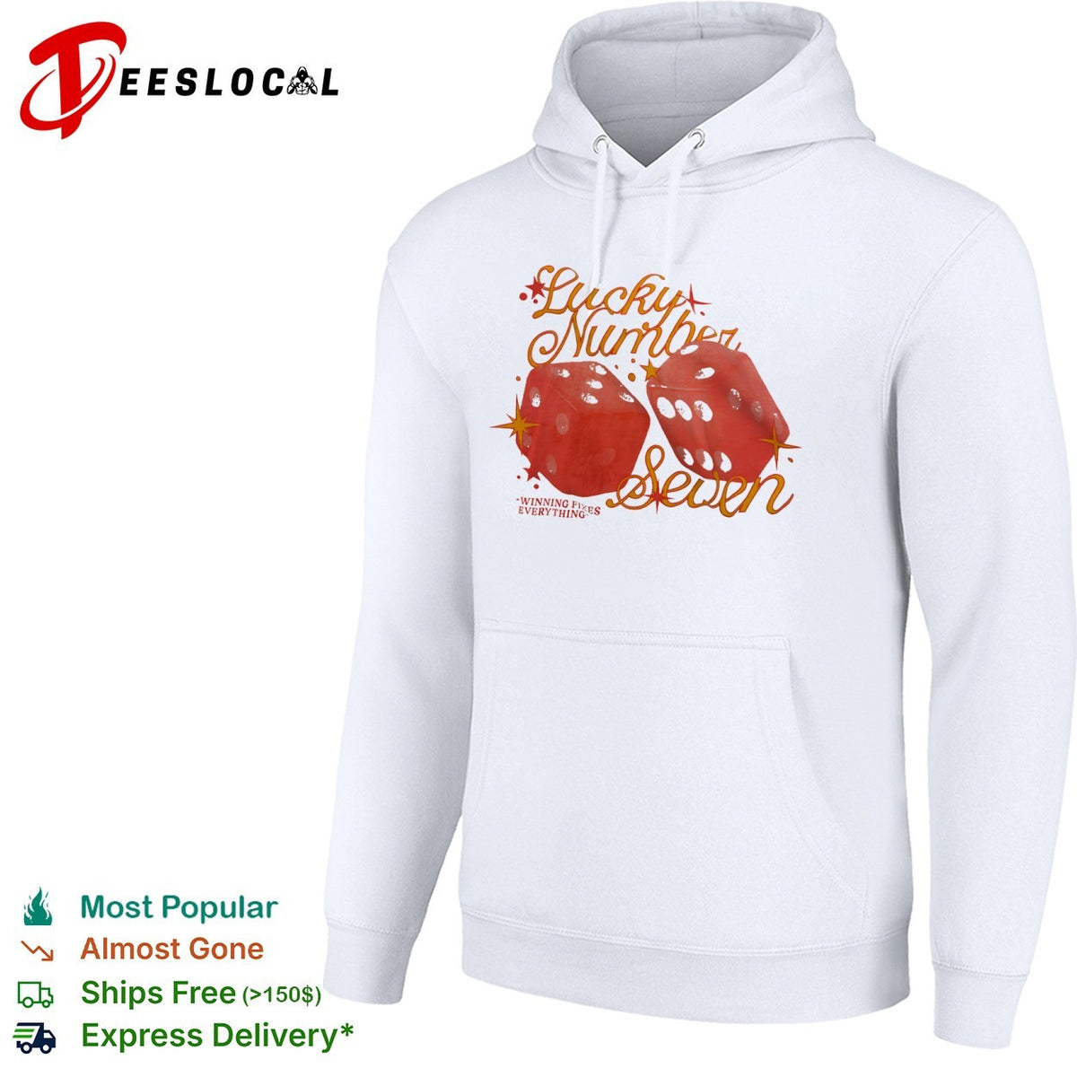 Lucky Number Seven Winning Fixes Everything shirt