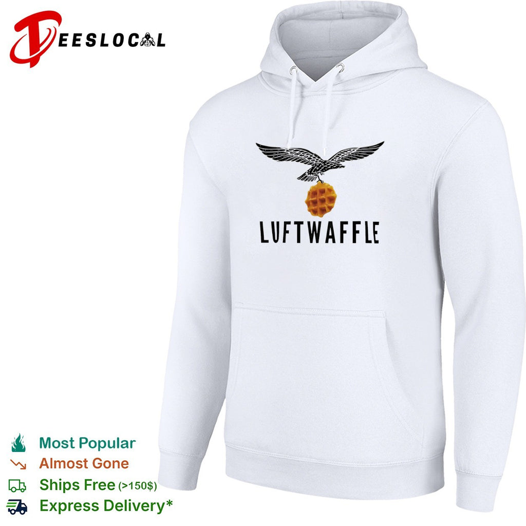 Luftwaffle Eagle Carrying Waffle World War shirt