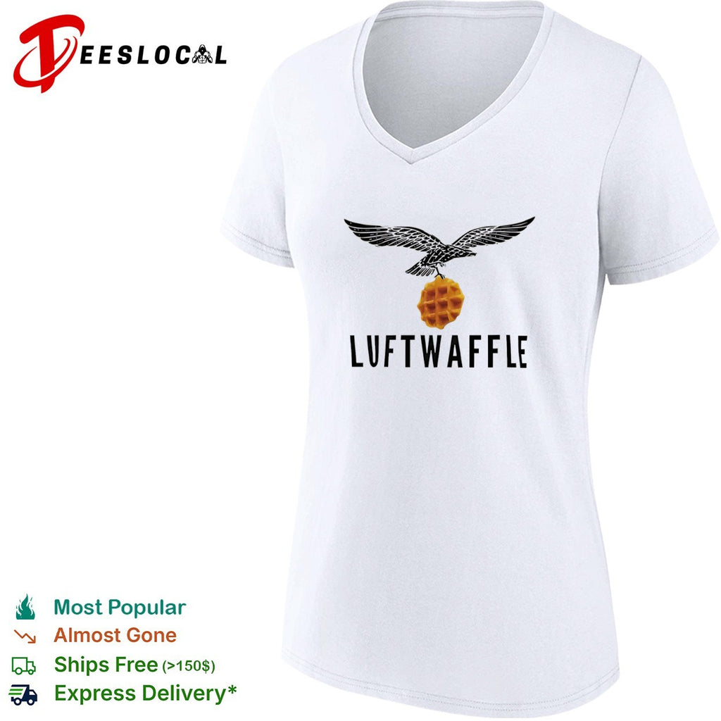 Luftwaffle Eagle Carrying Waffle World War shirt