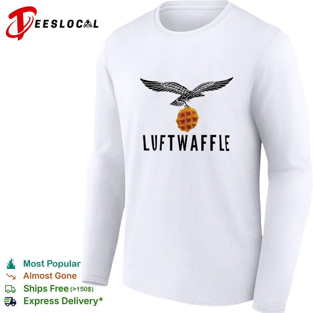 Luftwaffle Eagle Carrying Waffle World War shirt