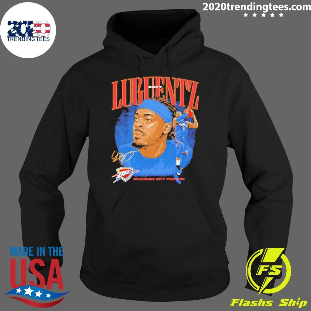 Luguentz Dort Dual Graphic Oklahoma City Thunder Shirt