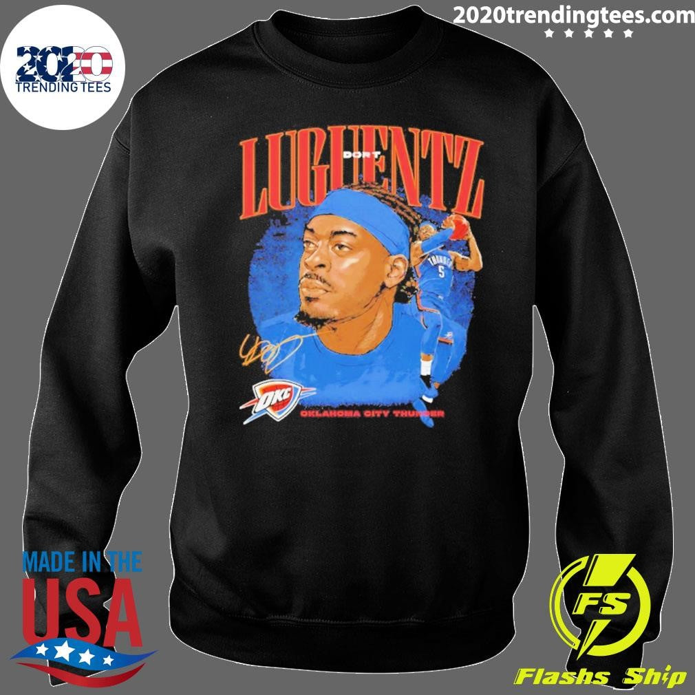 Luguentz Dort Dual Graphic Oklahoma City Thunder Shirt