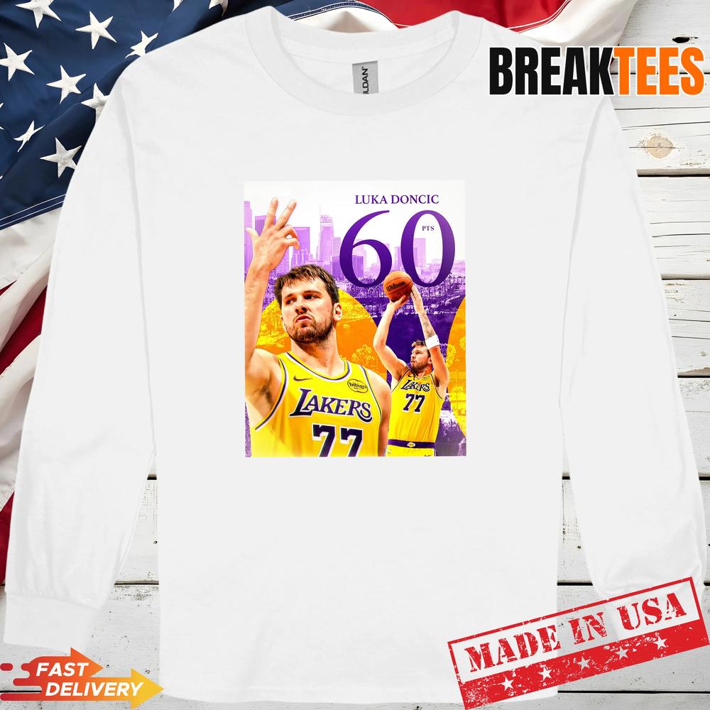 Luka Doncic 60 Points Lakers Basketball T-Shirt