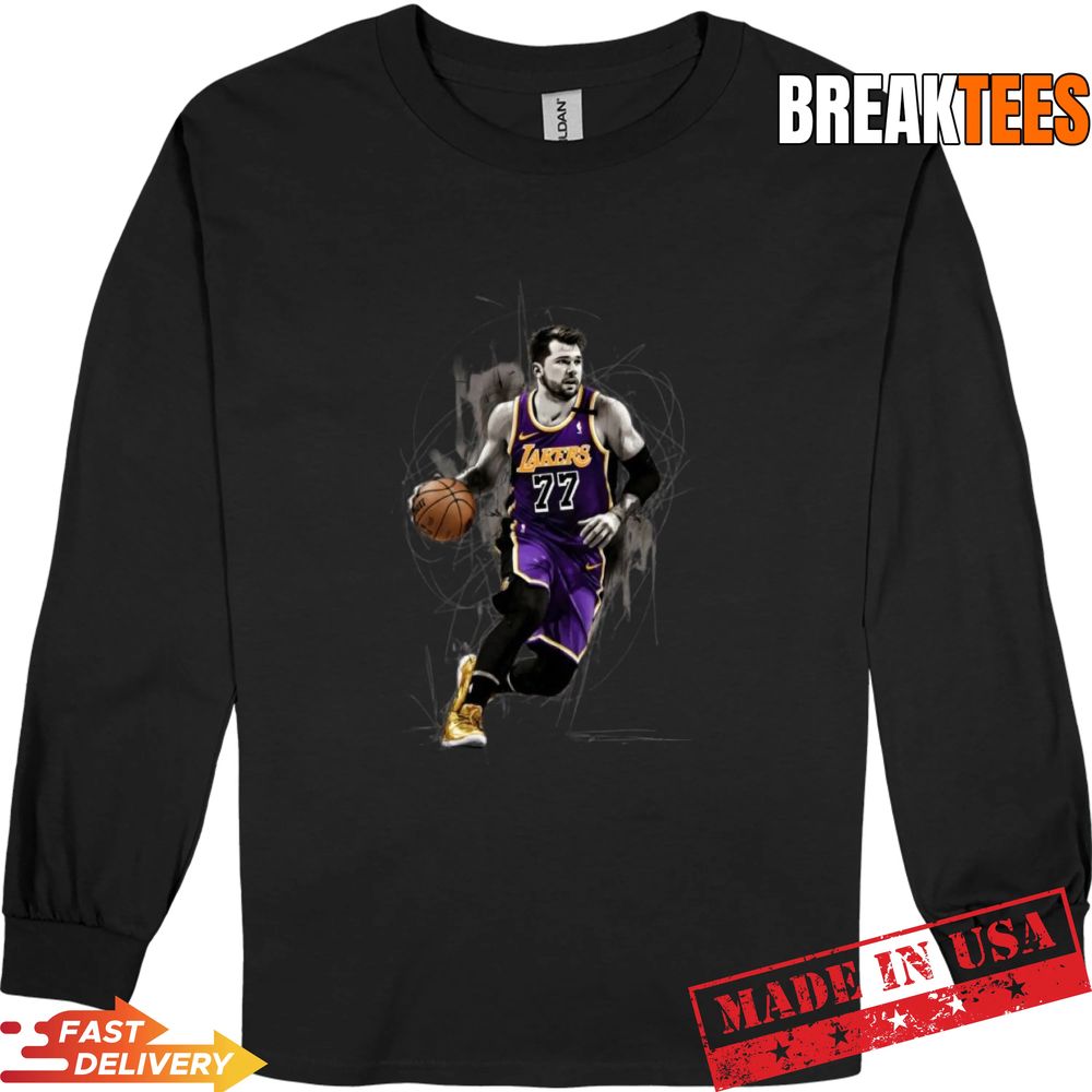 Luka Doncic Los Angeles Lakers Basketball Shirt