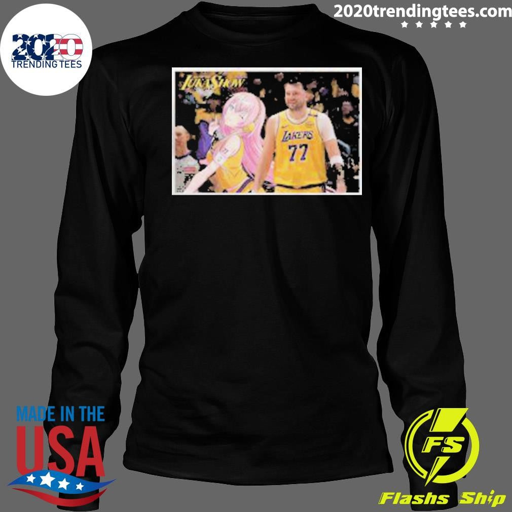Luka x Luka LukaShow Los Angeles Lakers Anime Shirt