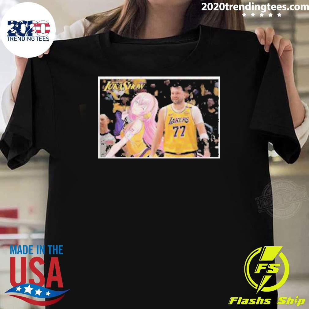 Luka x Luka LukaShow Los Angeles Lakers Anime Shirt