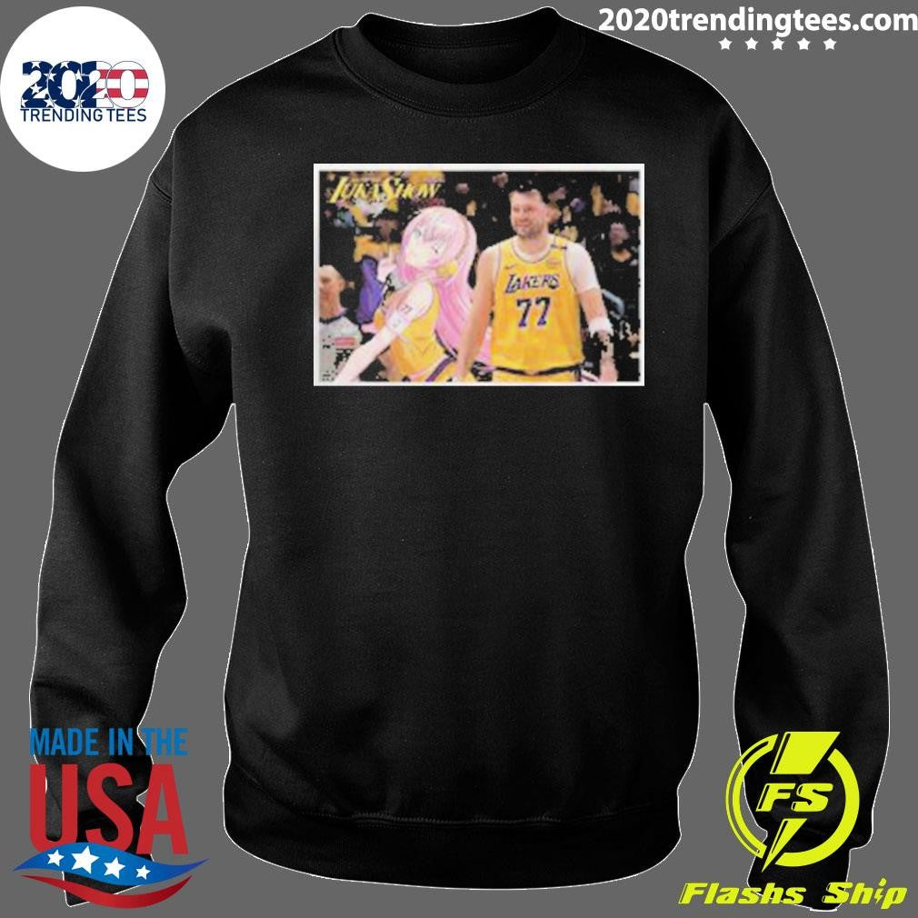 Luka x Luka LukaShow Los Angeles Lakers Anime Shirt