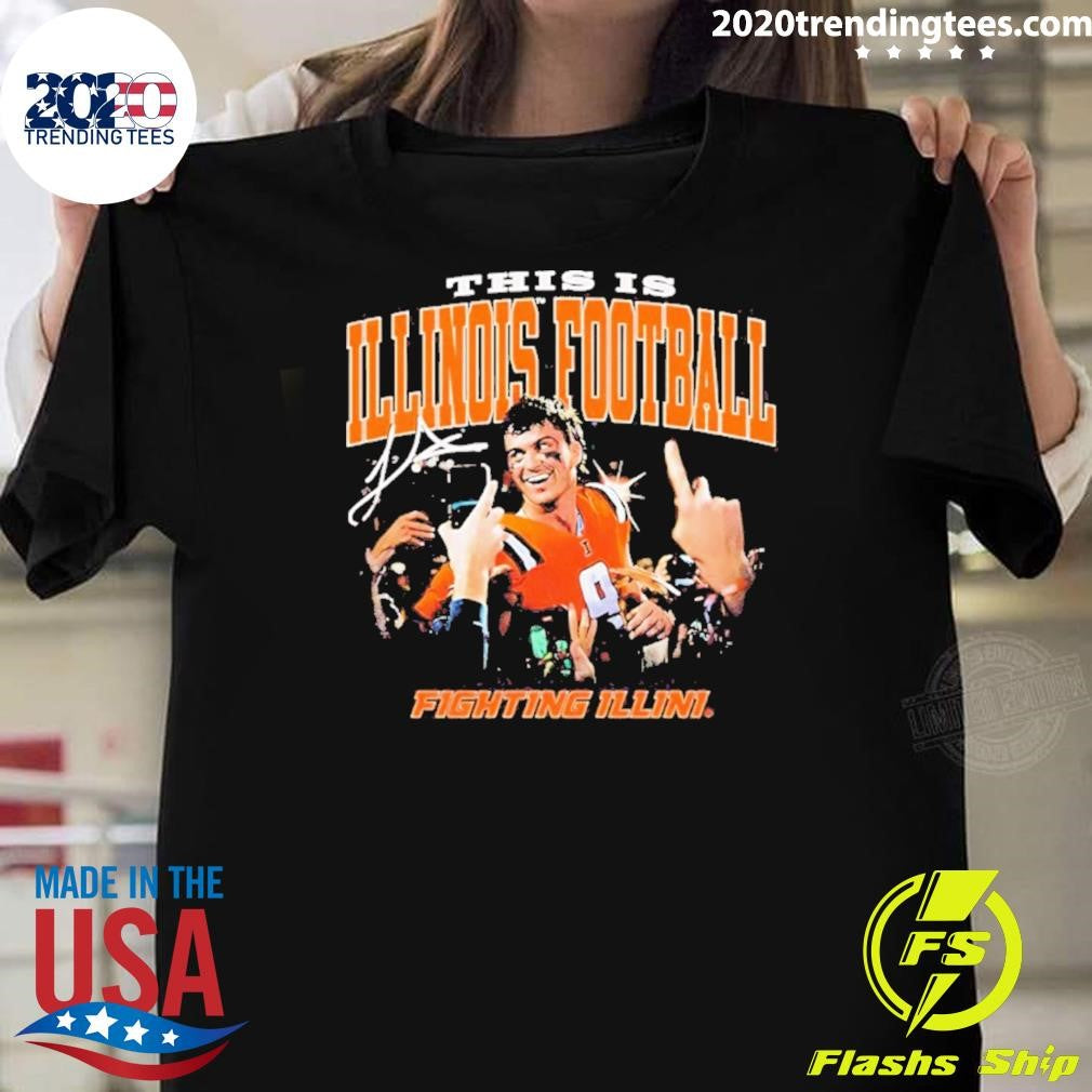 Luke Altmyer Celebration This Is Illinois Fighting Illini 2026 Shirt
