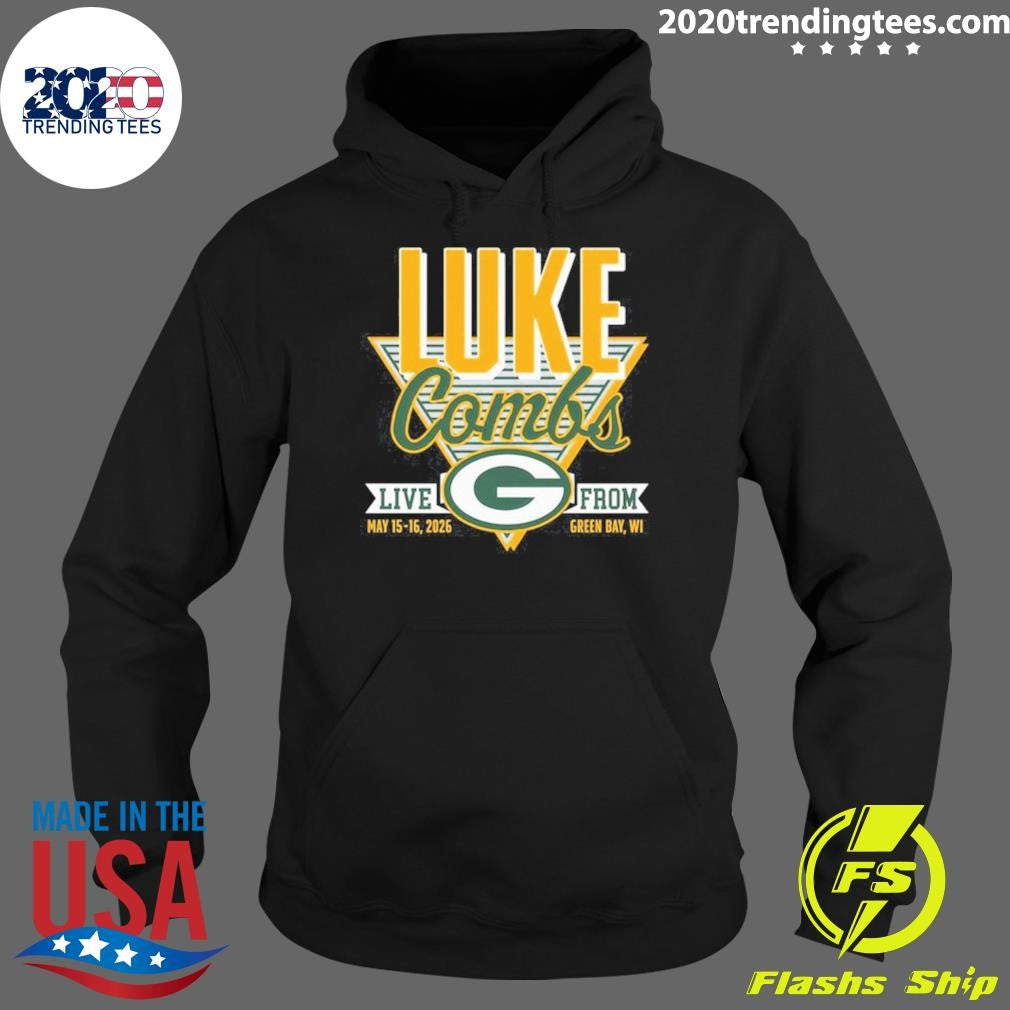 Luke Combs Green Bay May 15-16, 2026 Wisconsin Event Crewneck Shirt