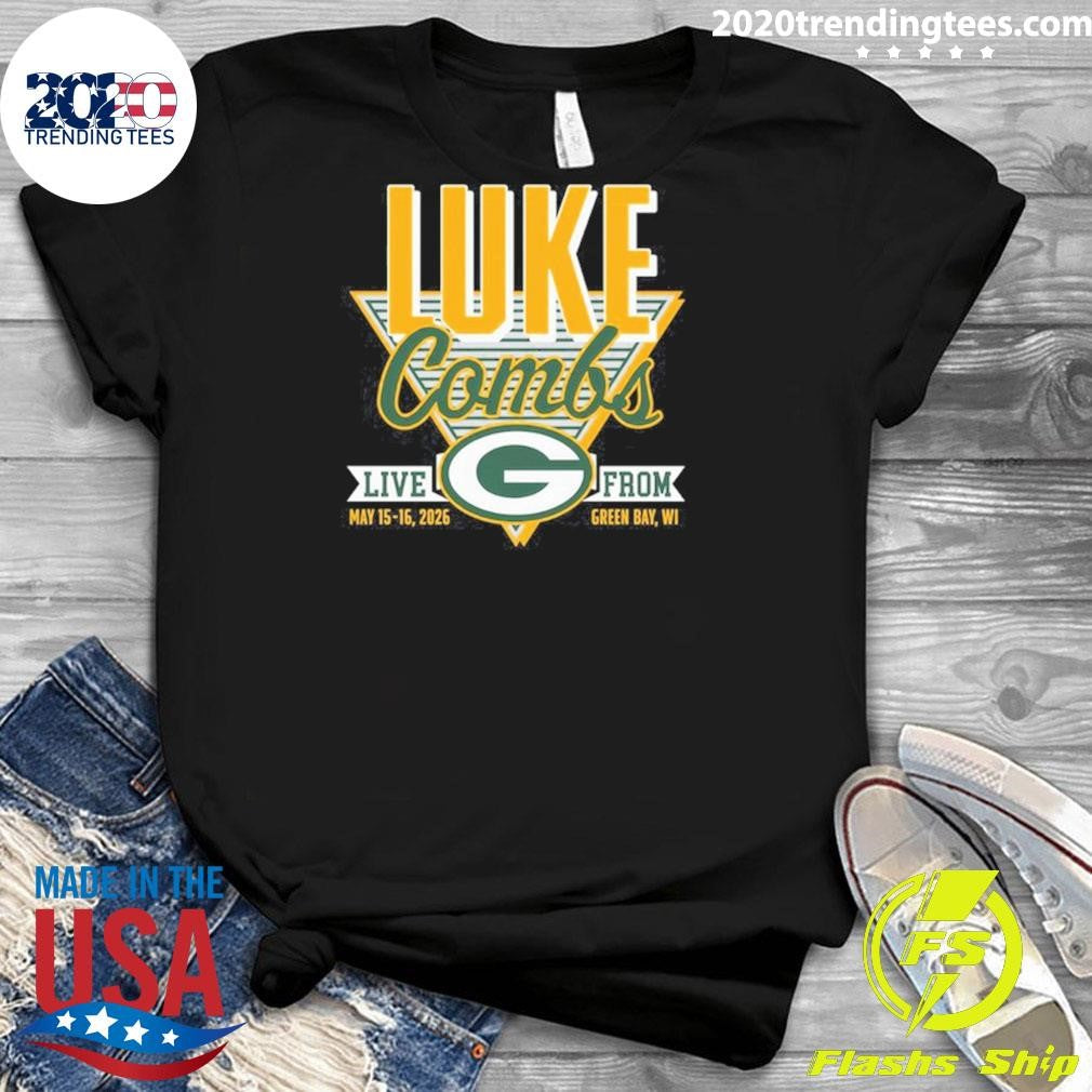 Luke Combs Green Bay May 15-16, 2026 Wisconsin Event Crewneck Shirt