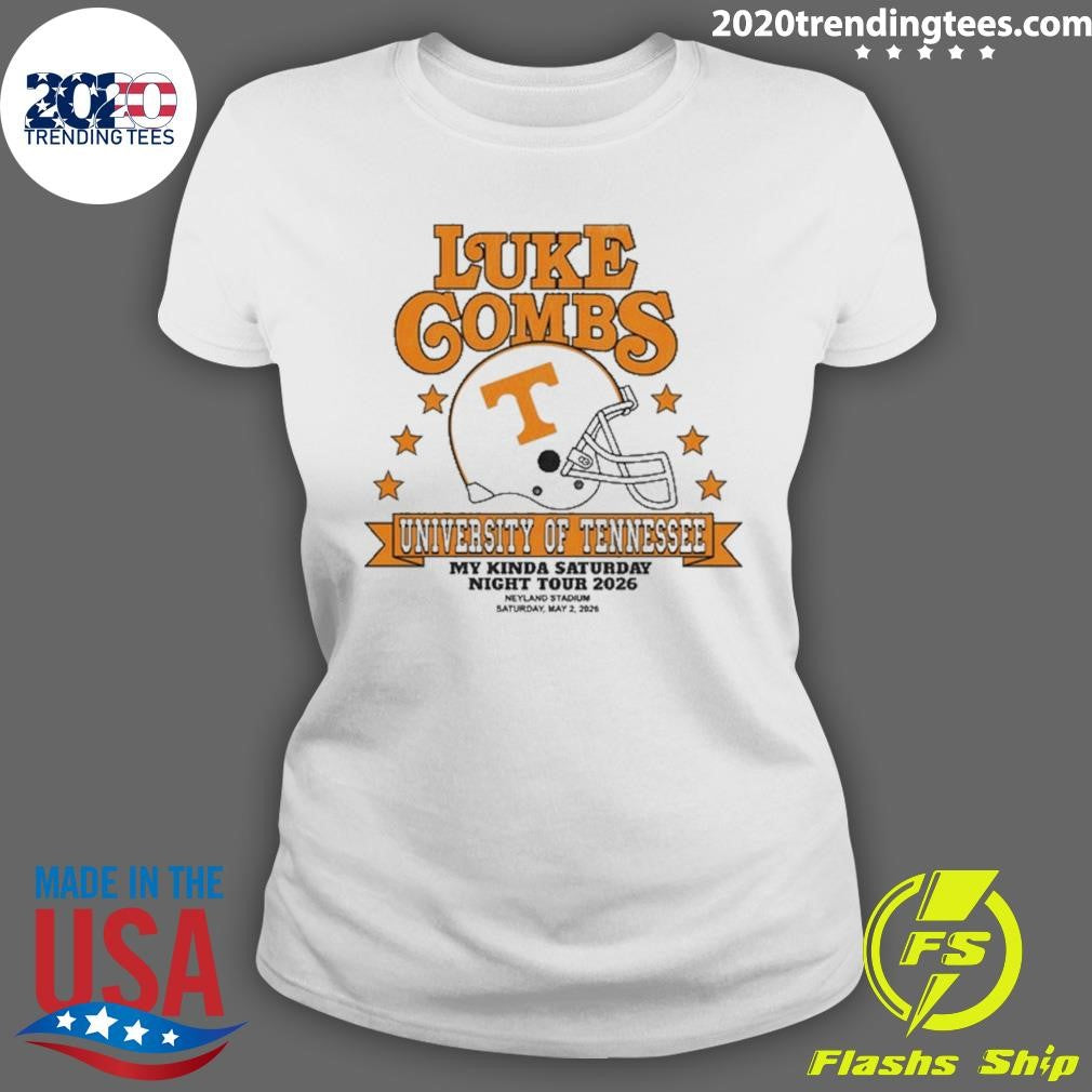 Luke Combs May 2 2026 Neyland Stadium in Knoxville, TN Tee Shirt