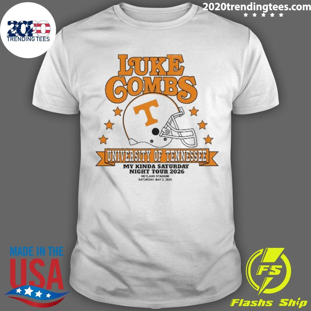 Luke Combs May 2 2026 Neyland Stadium in Knoxville, TN Tee Shirt