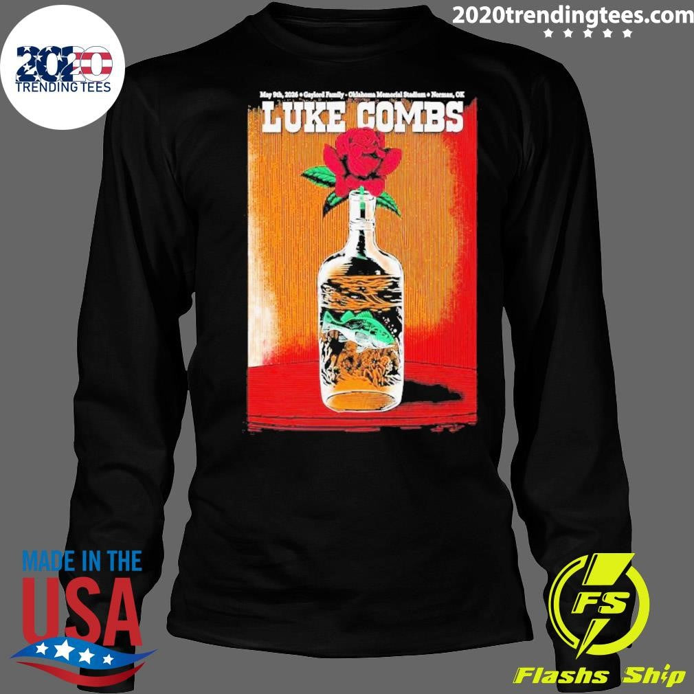 Luke Combs May 9th 2026, Norman OK Poster Shirt