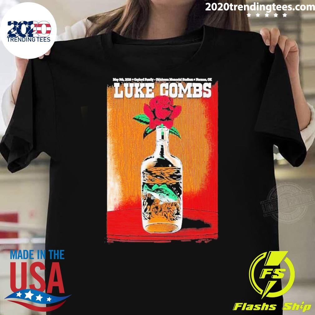 Luke Combs May 9th 2026, Norman OK Poster Shirt