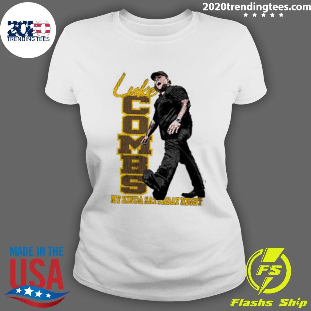 Luke Combs My Kinda Saturday Night Merch Shirt