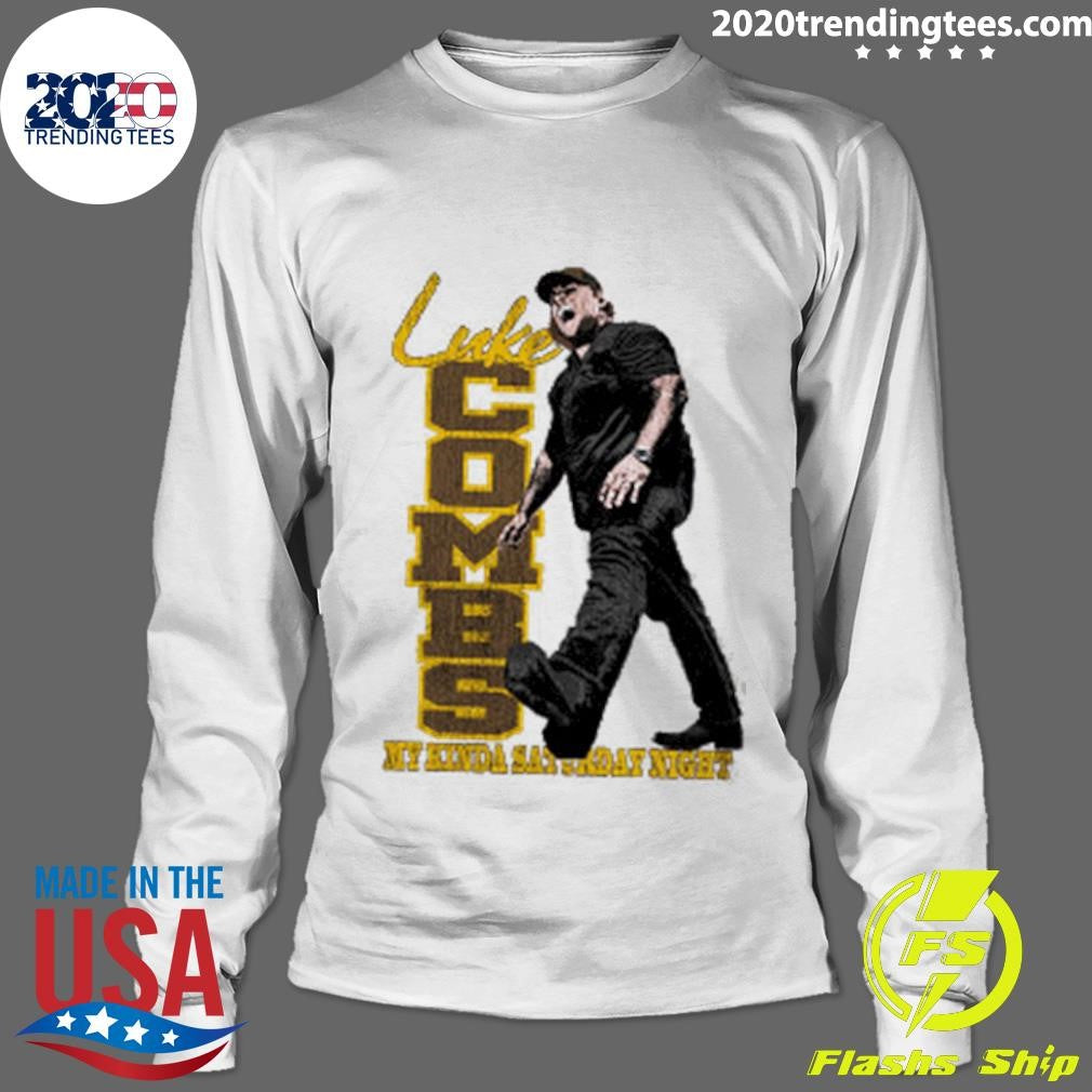 Luke Combs My Kinda Saturday Night Merch Shirt