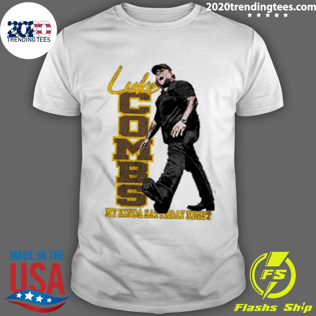 Luke Combs My Kinda Saturday Night Merch Shirt