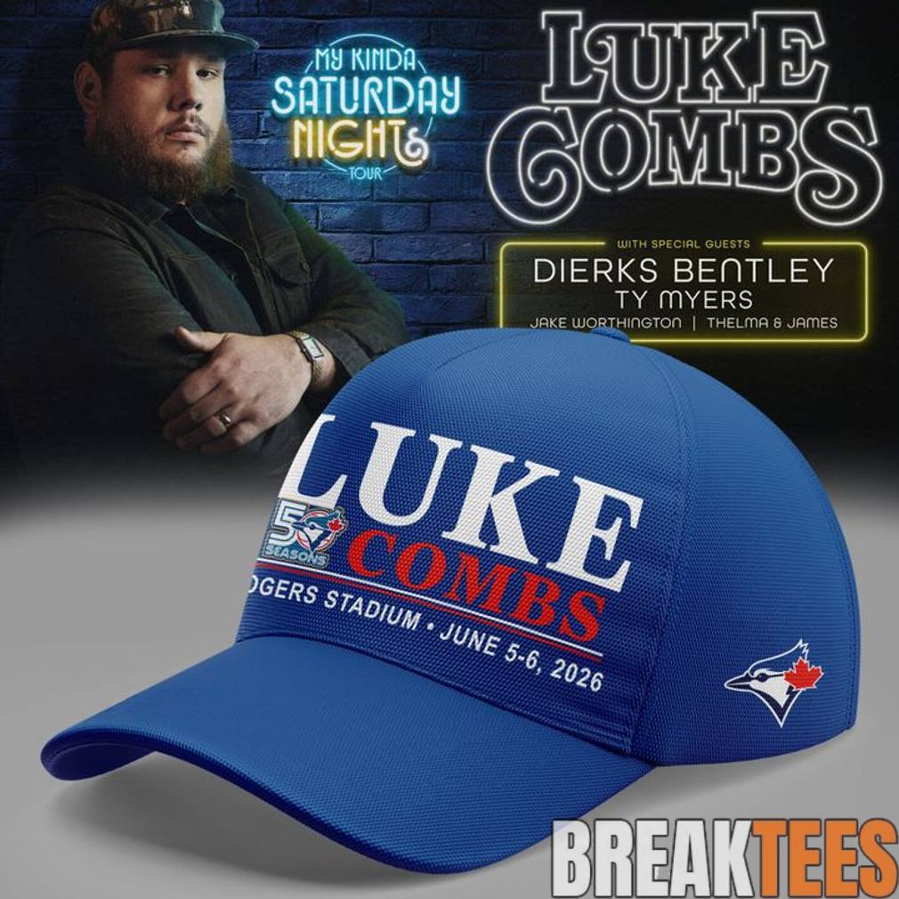 Luke Combs “My Kinda Saturday Night Tour” 2026 x Toronto Blue Jays Hat