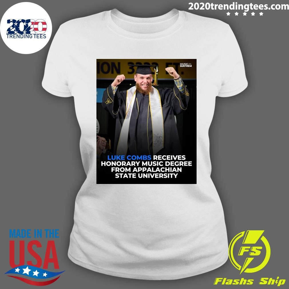 Luke Combs Receives Honorary Music Degree From Appalachian State University Shirt