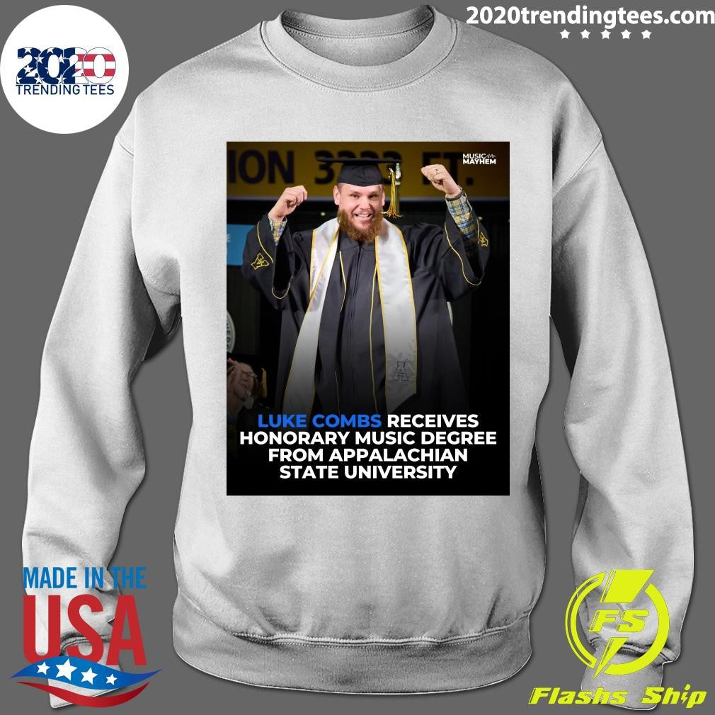 Luke Combs Receives Honorary Music Degree From Appalachian State University Shirt