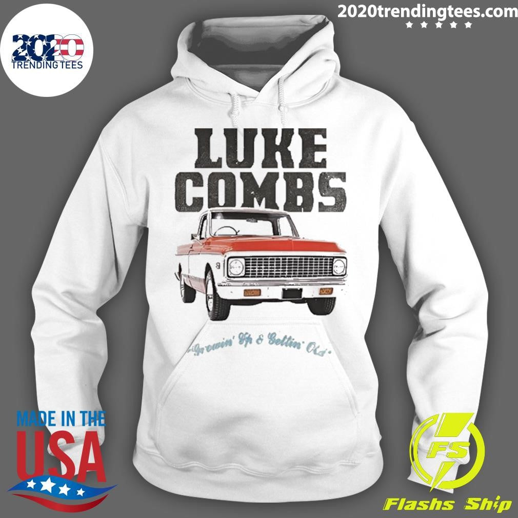 Luke Combs Truck Growin’ Up and Gettin’ Old Photo Tee Shirt
