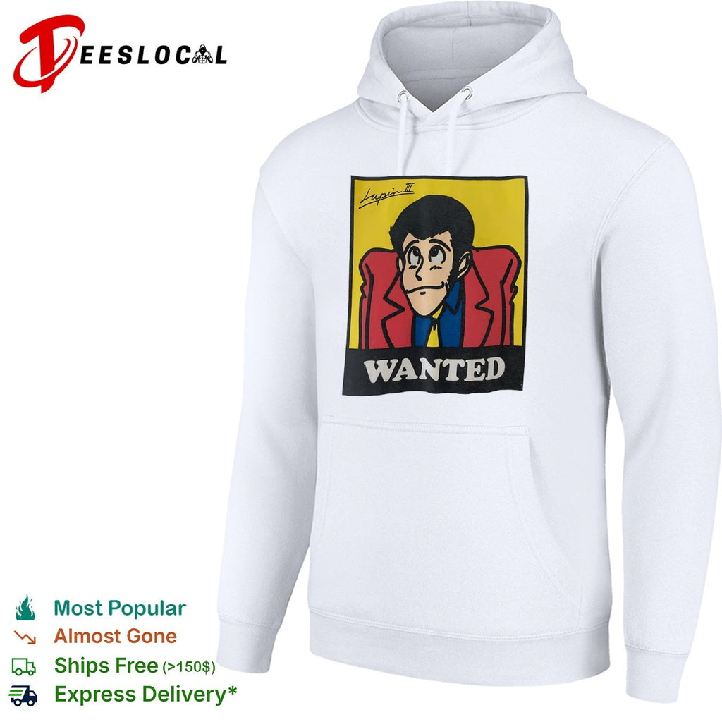 Lupin III Wanted by Esso Anime Manga Character Pop Culture shirt