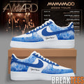 MAMAMOO World Tour 4WARD 2026 Electric Blue Custom Air Force 1 Shoes