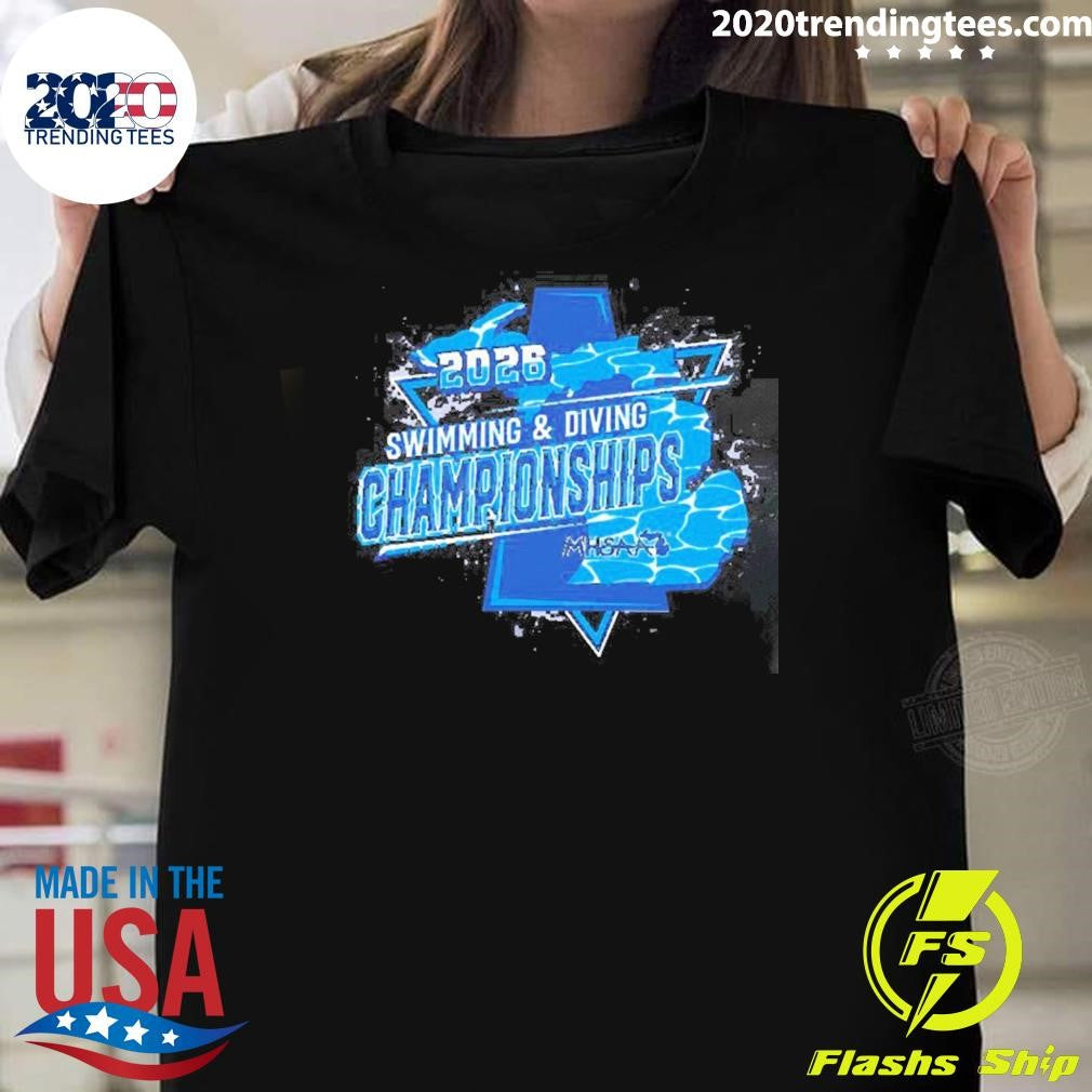 MHSAA Swimming and Diving Championships 2026 Shirt
