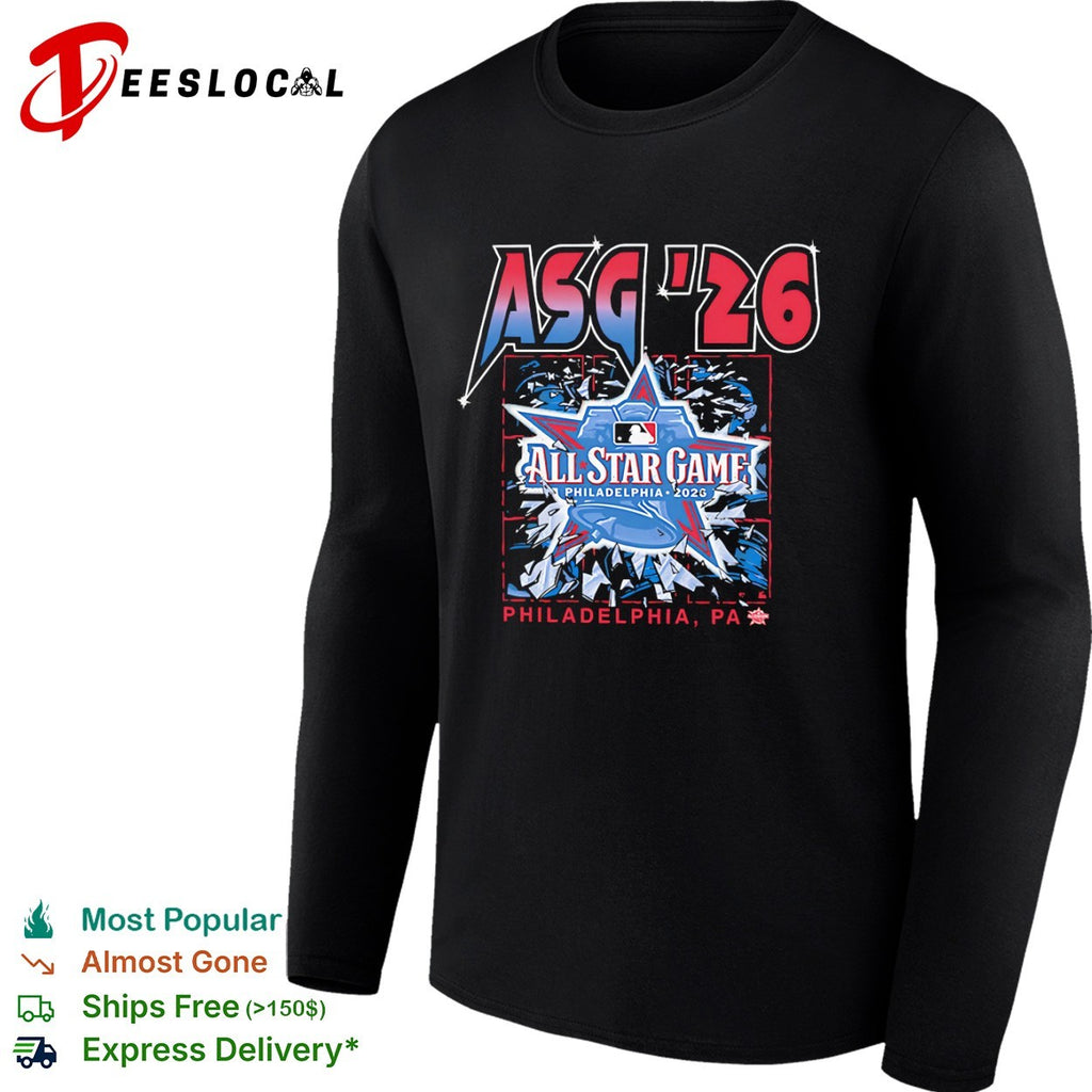 MLB All Star Game 2026 Philadelphia ASG 26 Philadelphia PA baseball event shirt