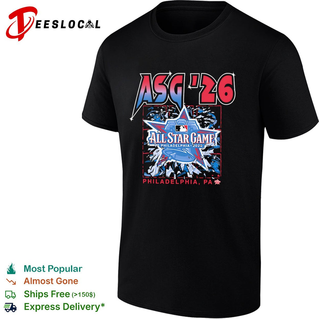MLB All Star Game 2026 Philadelphia ASG 26 Philadelphia PA baseball event shirt
