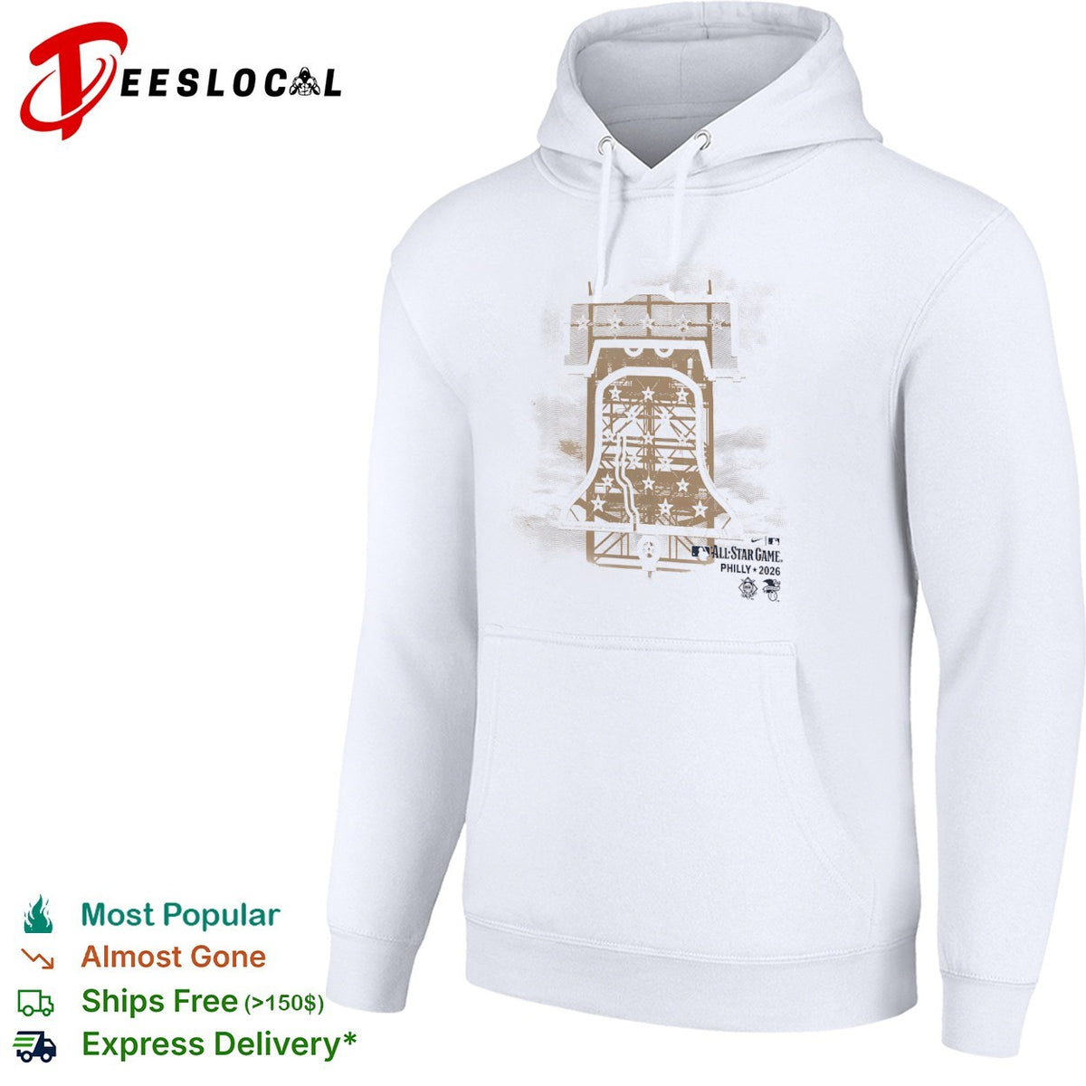 MLB All Star Game Philly 2026 Liberty Bell Philadelphia Baseball Event shirt