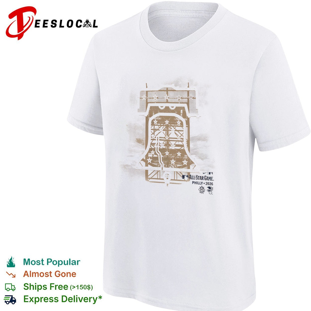 MLB All Star Game Philly 2026 Liberty Bell Philadelphia Baseball Event shirt
