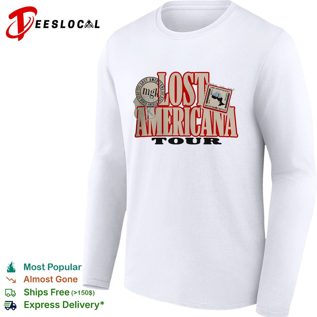 Machine Gun Kelly Lost Americana Tour 2026 Toronto Ontario Tour City shirt