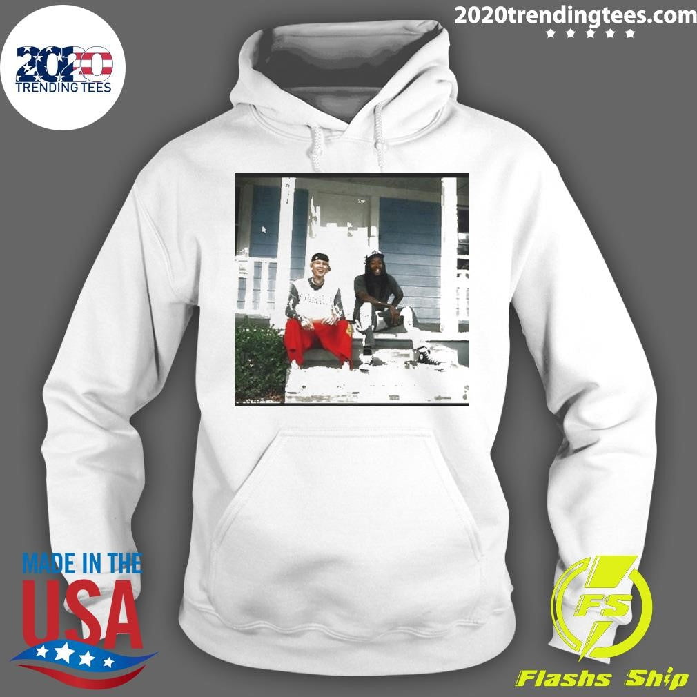 Machine Gun Kelly Mgk X Wiz Khalifa Blog Era Boyz Mixtape Cover Shirt