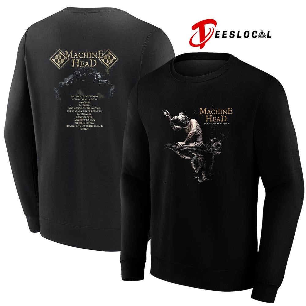 Machine Head of Kingdom and Crown Hills of Rock Festival shirt