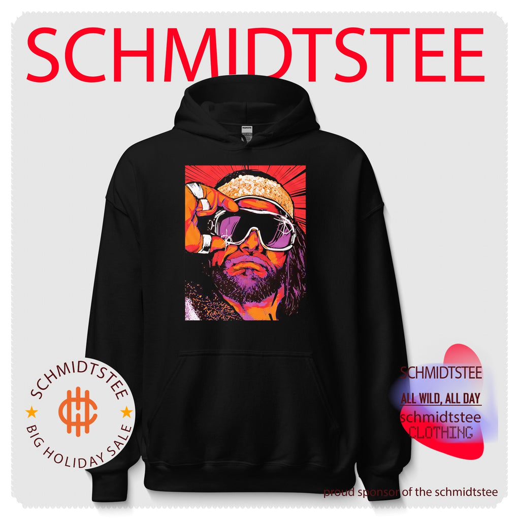 Macho Man Randy Savage portrait comic shirt