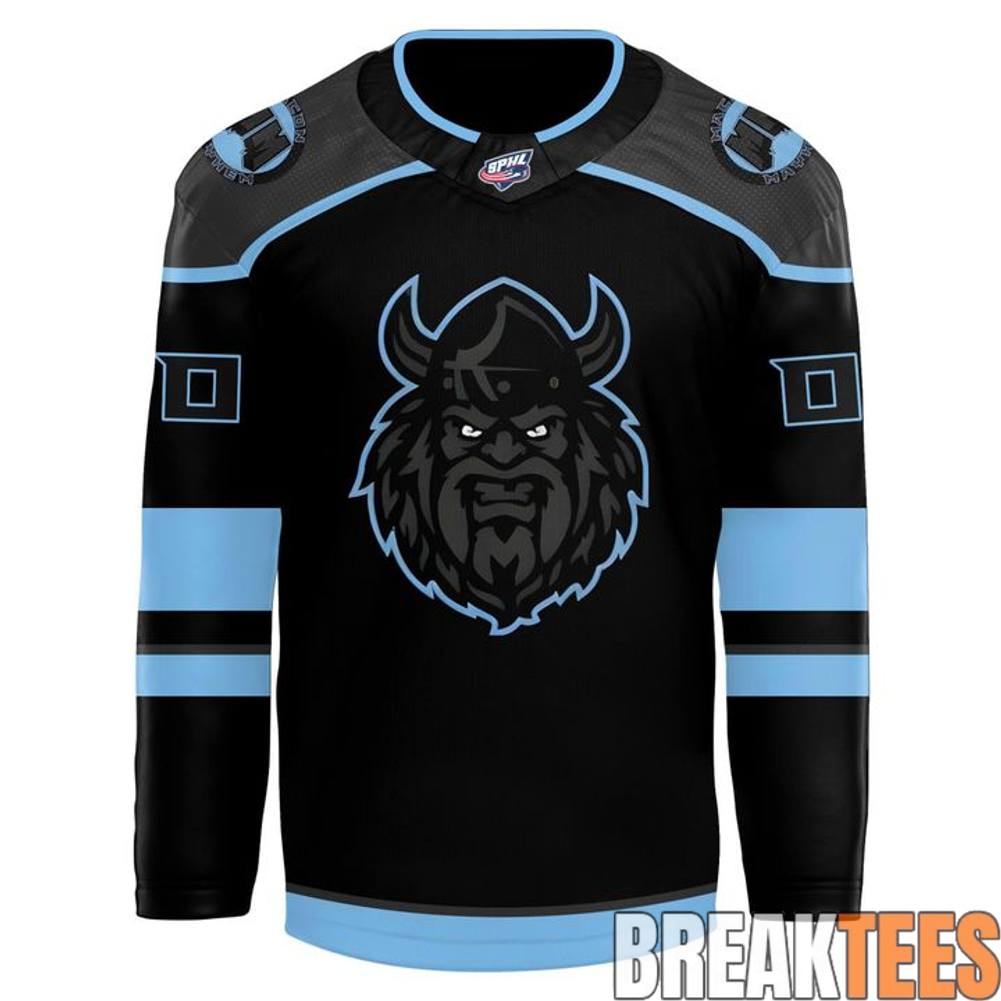 Macon Mayhem 2026 Blackout Hockey Jersey