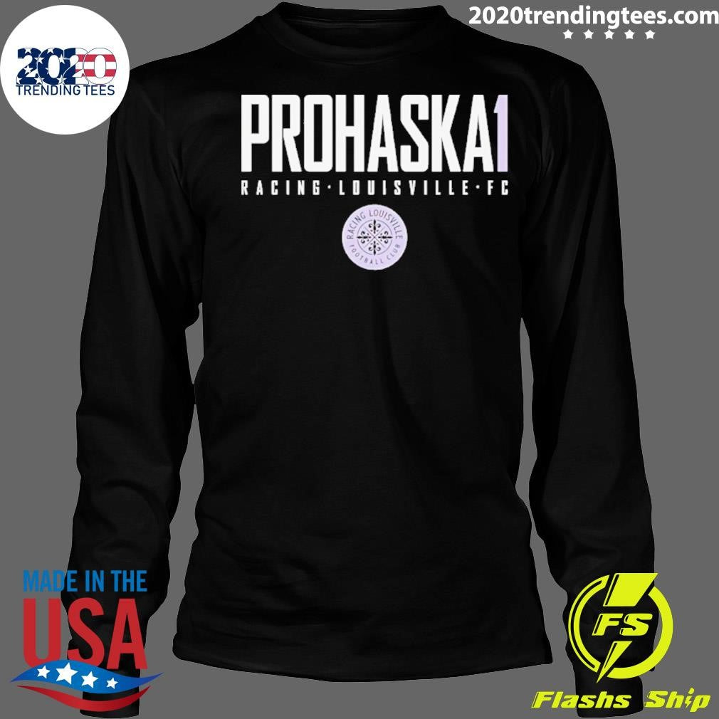 Maddie Prohaska 1 Racing Louisville Fc Nwsl Name And Number Shirt