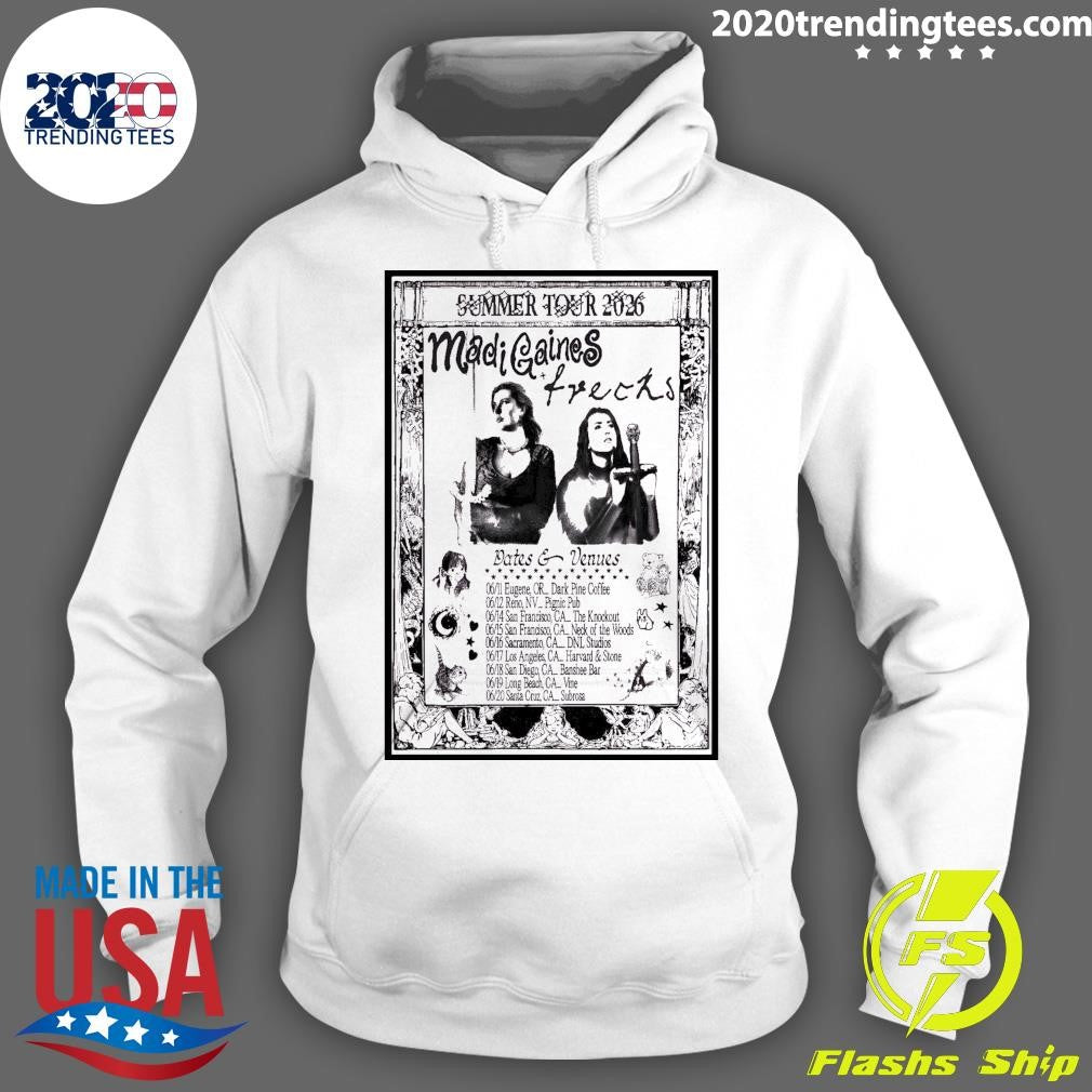 Madi Gaines Summer 2026 Tour Shirt