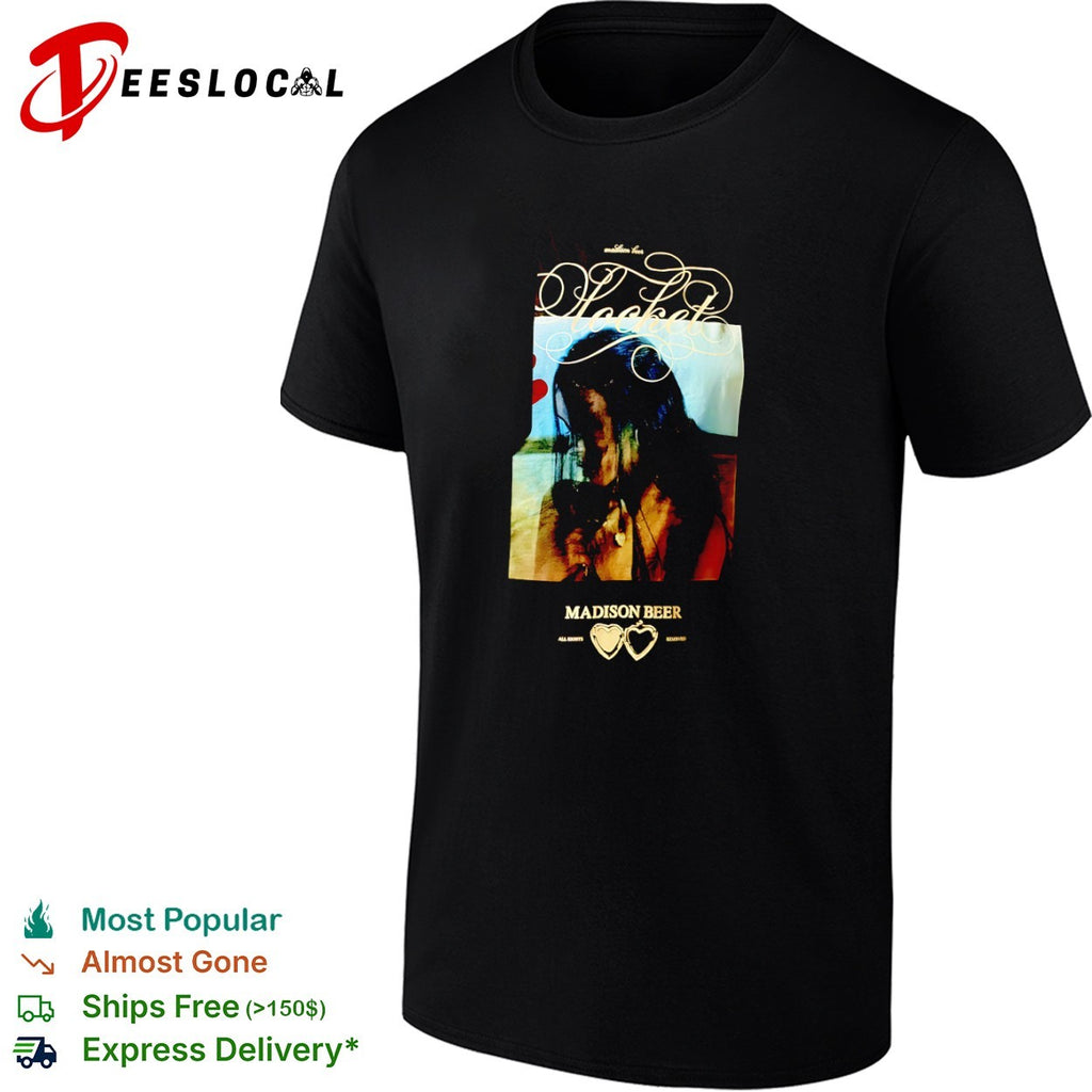 Madison Beer Locket all rights reserved heart locket graphic shirt